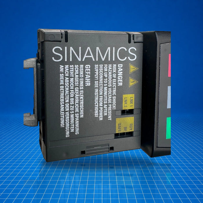 6SL3210-1KE11-8UF2 Siemens industrial automation part - part number label view