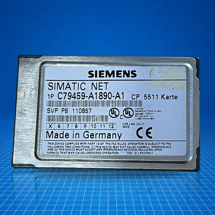 C79459-A1890-A1 Siemens industrial automation part - unit detail