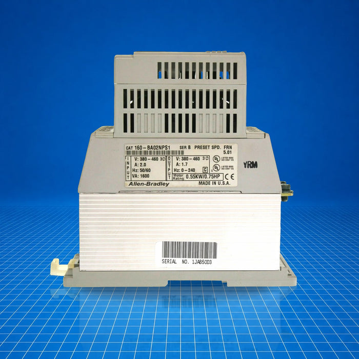 160-BA02NPS1 Allen Bradley industrial automation part - product view