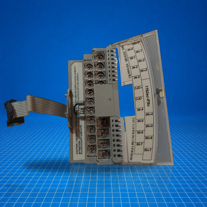 1762SC-IF8U Allen Bradley industrial automation part - part number label view
