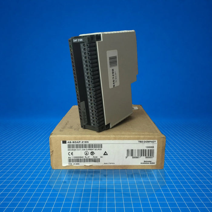 AS-BDAP-216N Schneider industrial automation part - part number label view