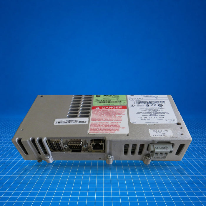 2711P-T15C4A1 Allen Bradley industrial automation part - part number label view