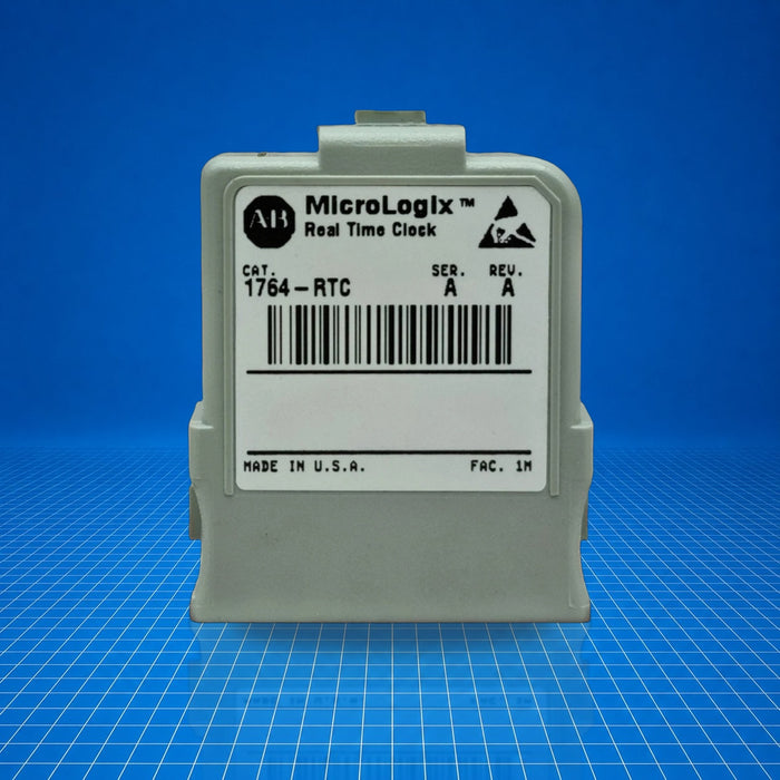 1764-RTC Allen Bradley industrial automation part - part number label view