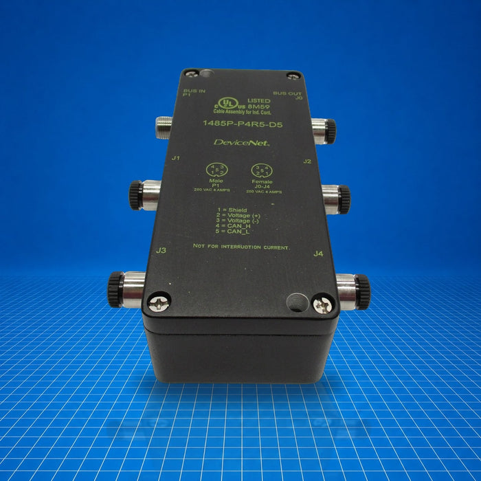 1485P-P4R5-D5 Allen Bradley industrial automation part - part number label view