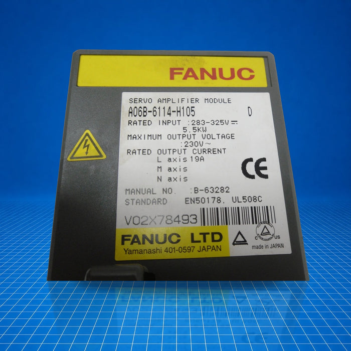 A06B-6114-H105 GE Fanuc industrial automation part - product view