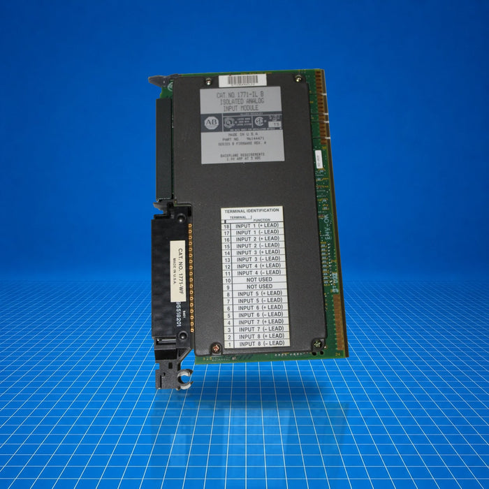 1771-IL Allen Bradley industrial automation part - part number label view