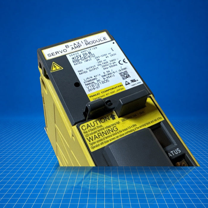 A06B-6240-H103 GE Fanuc industrial automation part - part number label view