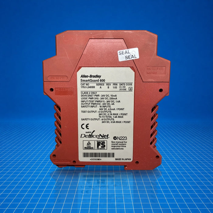 1752-L24BBB Allen Bradley industrial automation part - unit detail