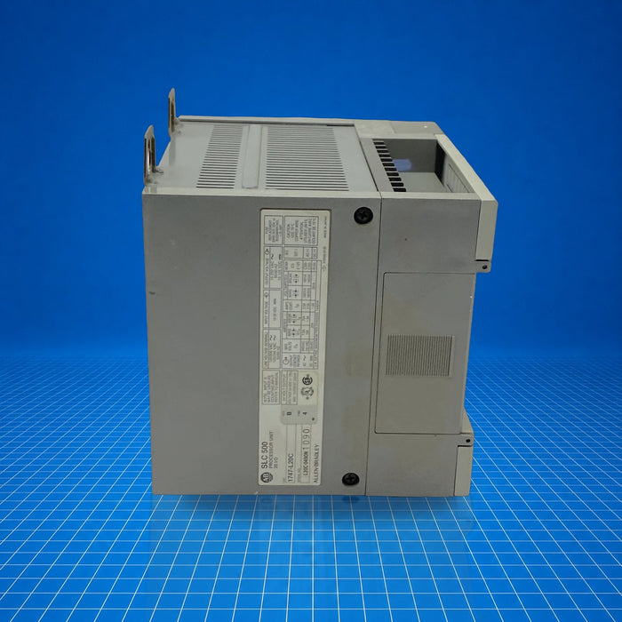 1747-L20C Allen Bradley industrial automation part - part number label view