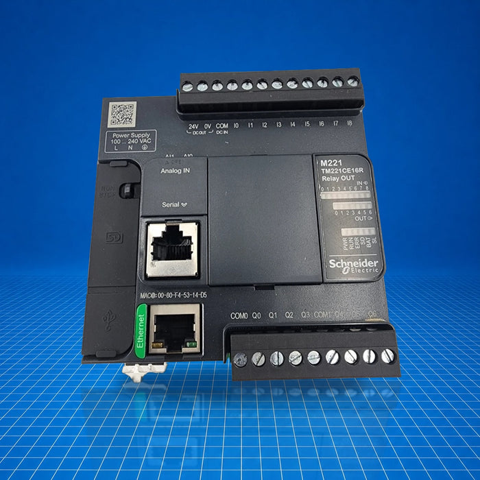 TM221CE16R Schneider Electric - tested surplus unit