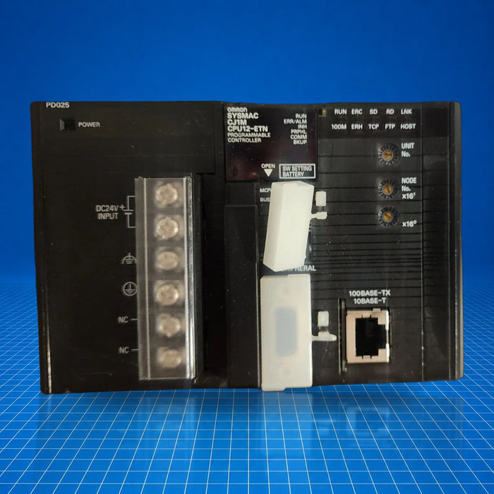 CJ1M-CPU12-ETN Omron industrial automation part