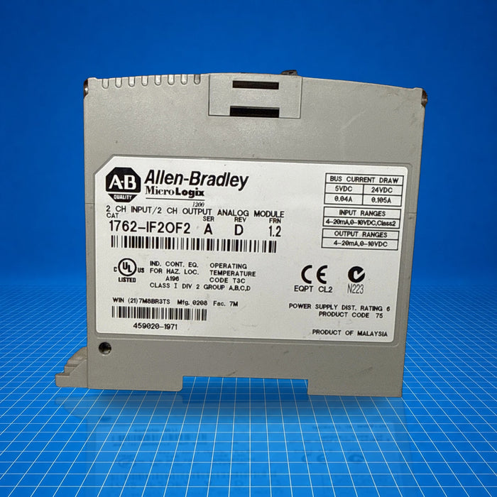 1763-NC01 Allen Bradley industrial automation part - tested surplus unit