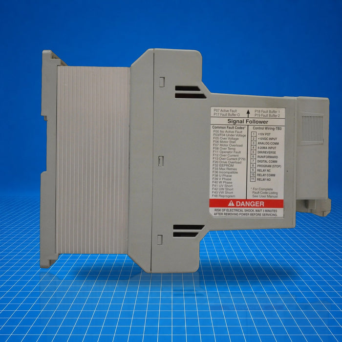 160-BA01NSF1 Allen Bradley industrial automation part - part number label view