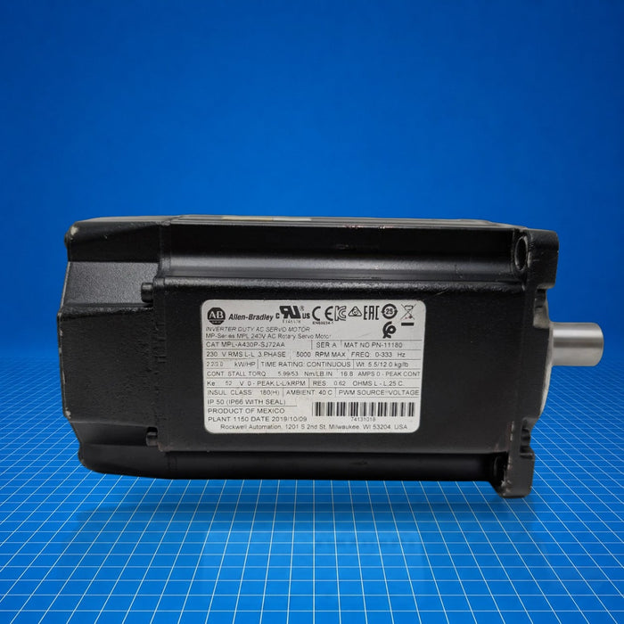MPL-A430P-SJ72AA Allen-Bradley