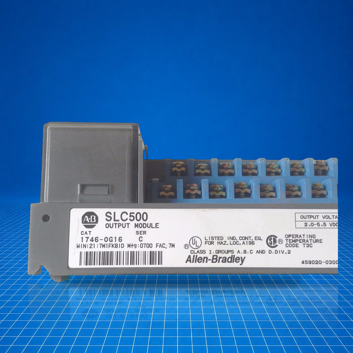 1746-OG16 Allen Bradley industrial automation part - part number label view