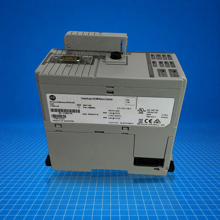 1768-L43 Allen Bradley industrial automation part - product view