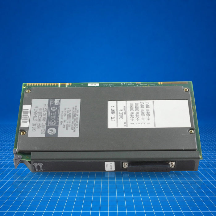 1771-NB4T Allen Bradley industrial automation part - part number label view