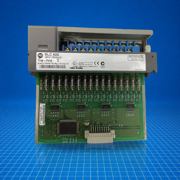 1746-ITV16 Allen Bradley industrial automation part - part number label view