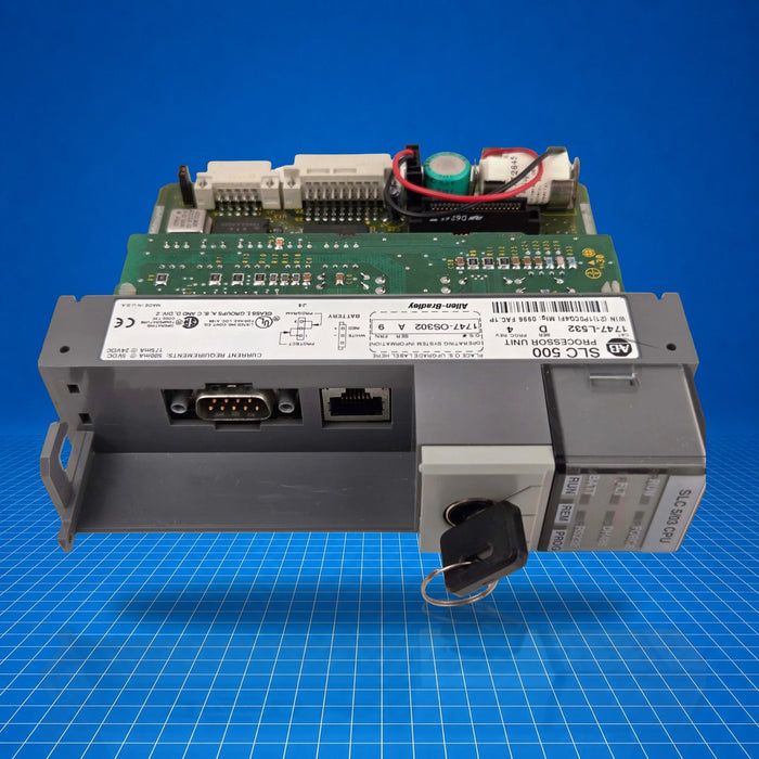 1747-L532 Allen Bradley PLC - part number label view