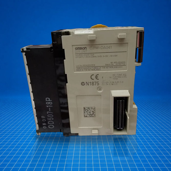 CJ1W-DA041 Omron industrial automation part - unit detail