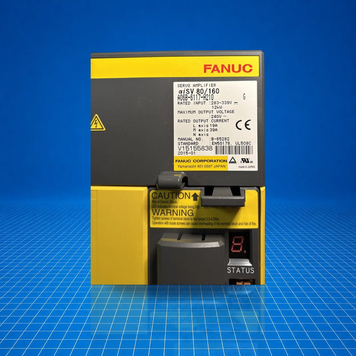 A06B-6117-H210 GE Fanuc industrial automation part - unit detail