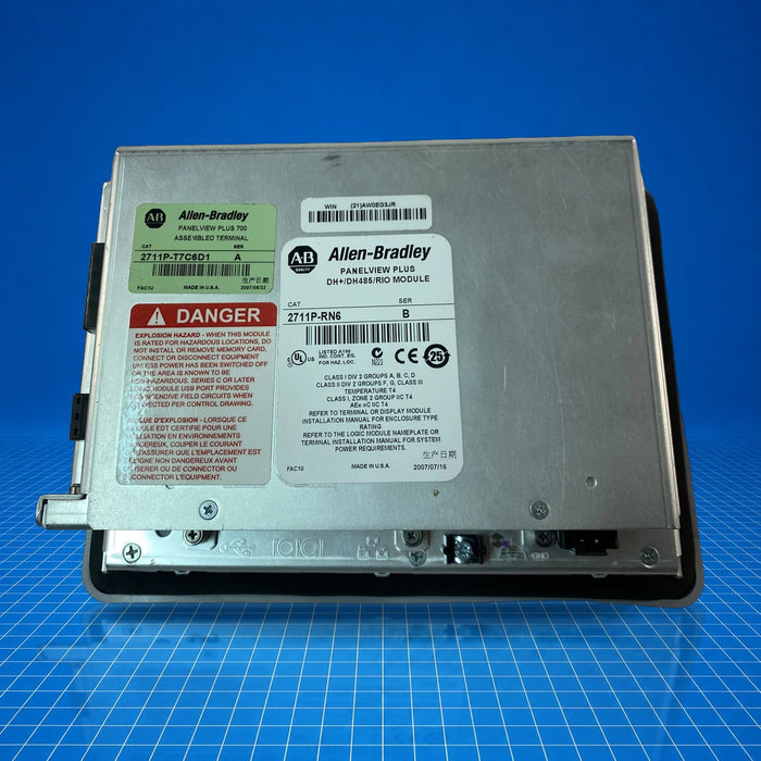 2711P-T7C6D1 Allen Bradley industrial automation part - tested surplus unit