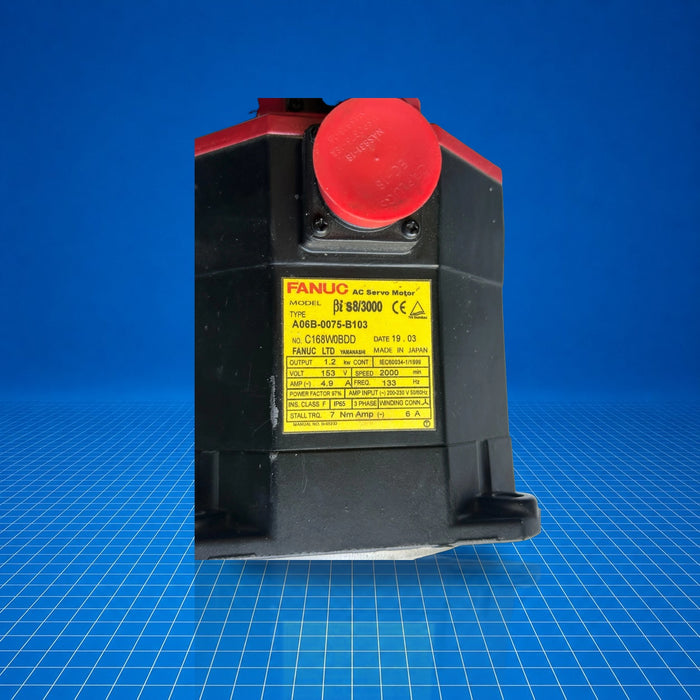 A06B-0075-B103 GE Fanuc industrial automation part - tested surplus unit