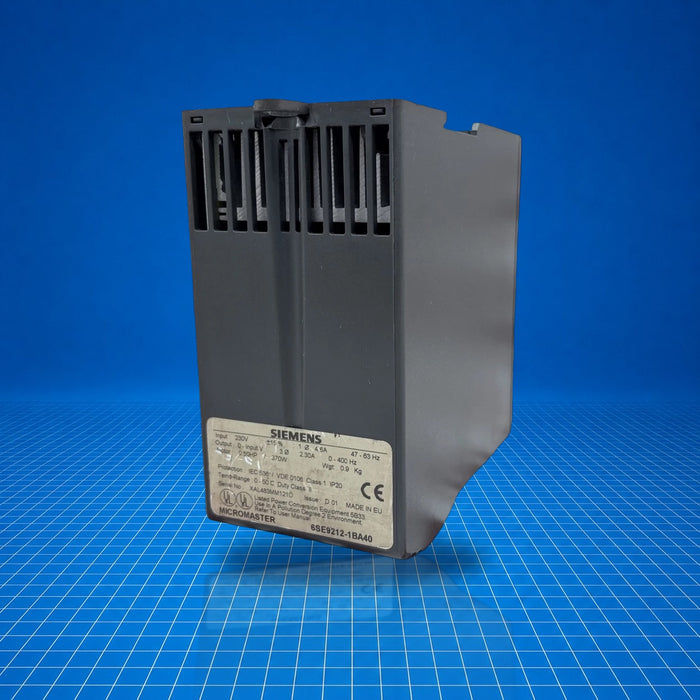 6SE9212-1BA40 Siemens industrial automation part - tested surplus unit
