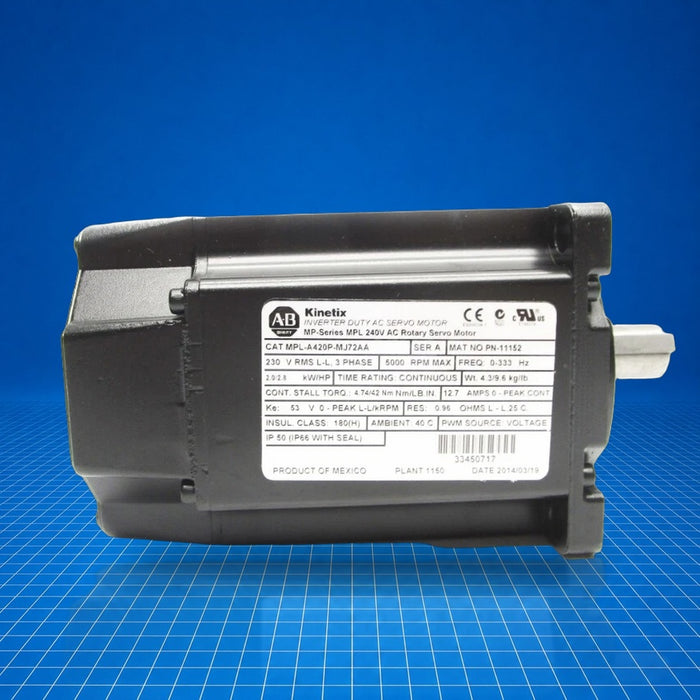 MPL-A420P-MJ72AA Allen-Bradley
