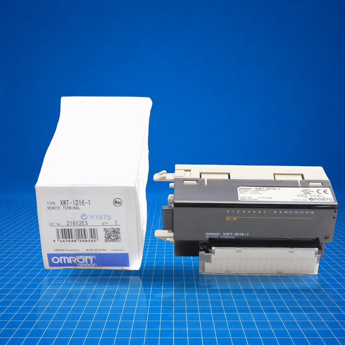 XWT-ID16-1 Omron industrial automation part - part number label view