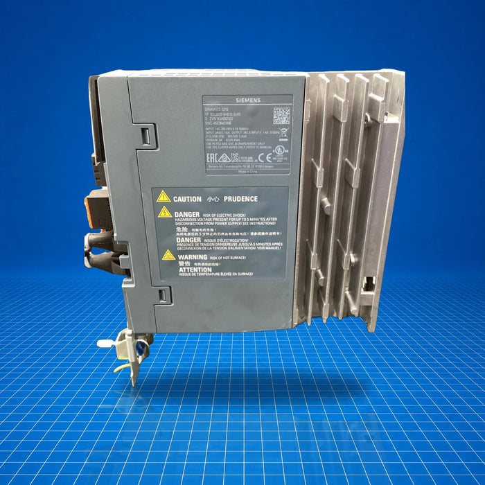 6SL3210-5HB10-2UF0 Siemens industrial automation part - part number label view