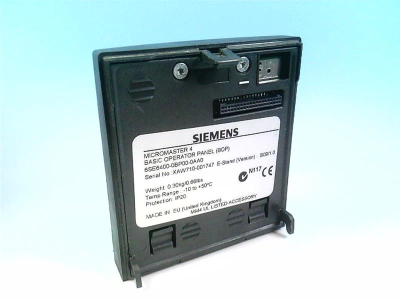 6SE6400-0BP00-0AA0 Siemens