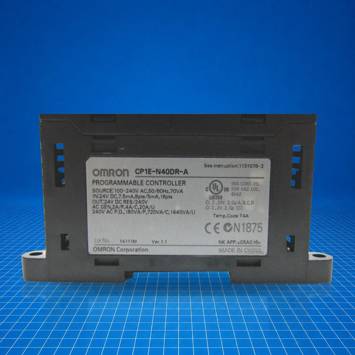 CP1E-N40DR-A Omron