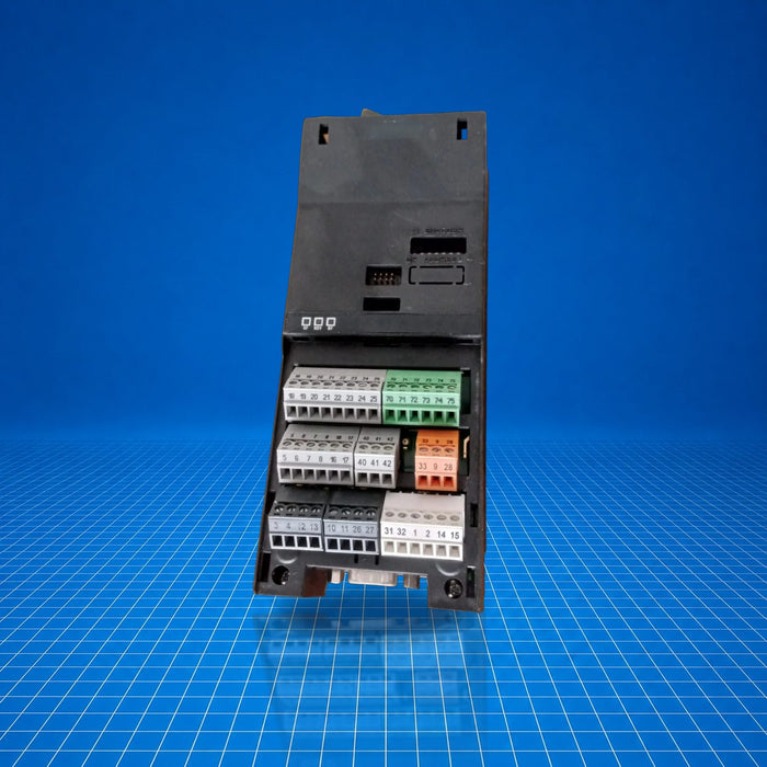 6SL3244-0BA20-1PA0 Siemens industrial automation part - part number label view