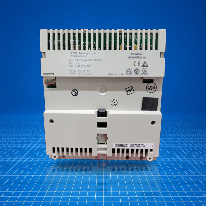 170AMM09000 Schneider industrial automation part - part number label view