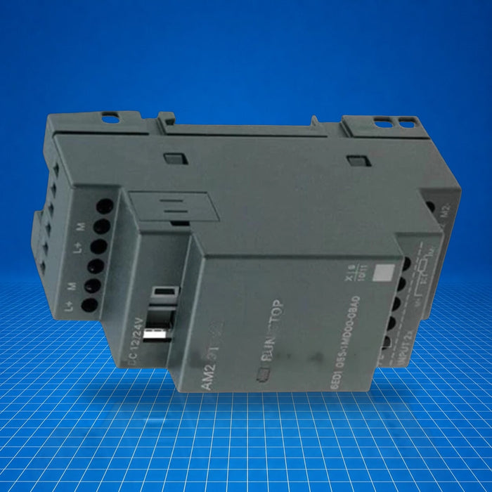 6ED1055-1MD00-0BA0 Siemens industrial automation part - part number label view