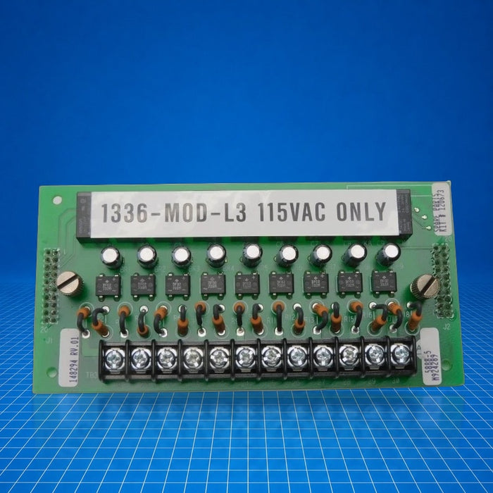 1336-MOD-L3 Allen Bradley industrial automation part - part number label view