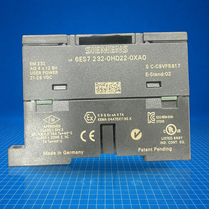 6ES7232-0HD22-0XA0 Siemens
