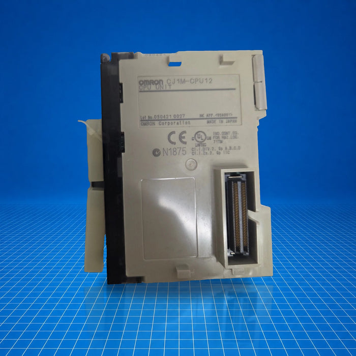 CJ1M-CPU12 Omron industrial automation part - unit detail