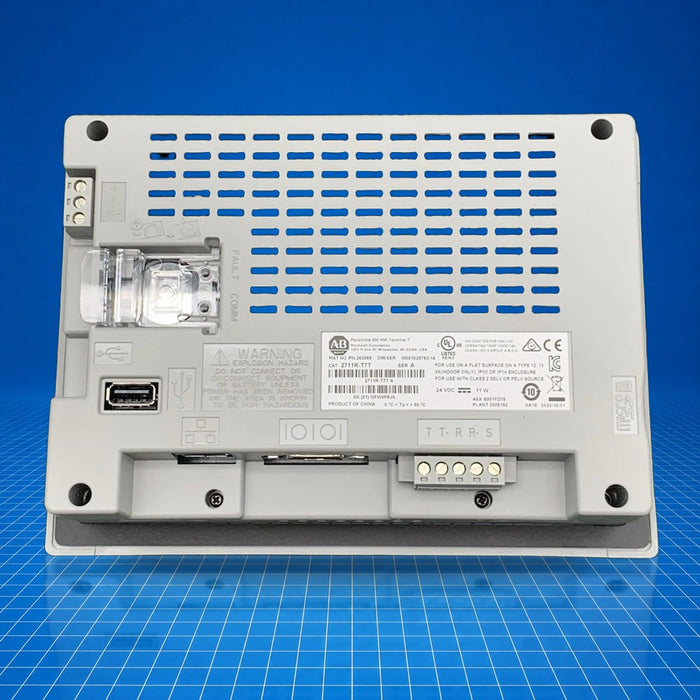 2711R-T7T Allen Bradley HMI Graphic Terminals - unit detail