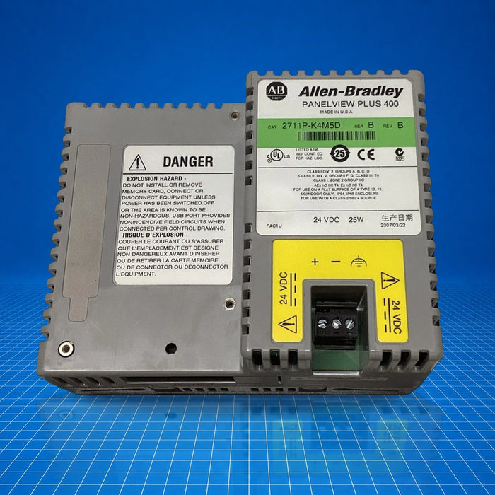 2711P-K4M5D Allen Bradley industrial automation part - tested surplus unit