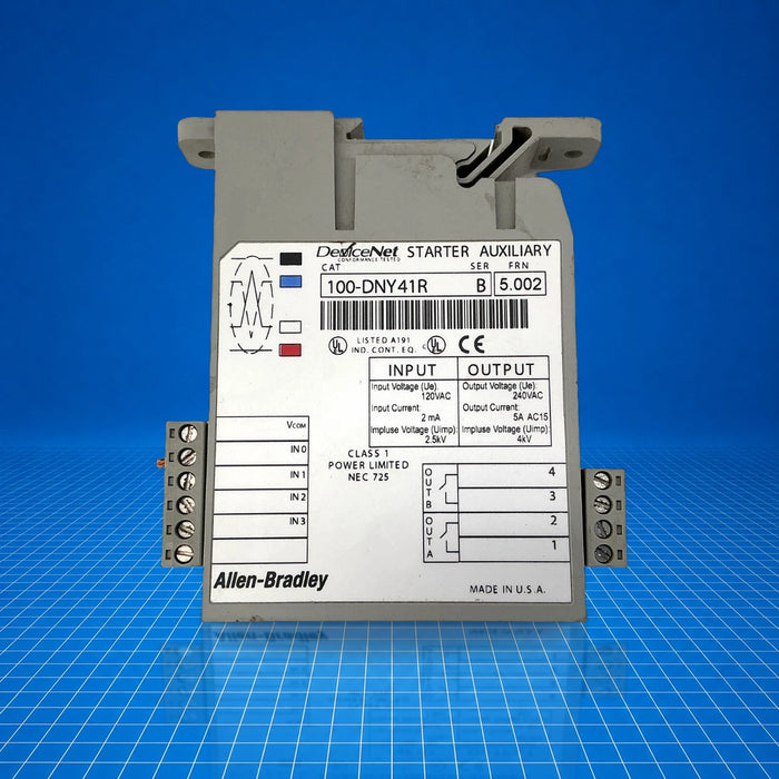 100-DNY41R Allen Bradley industrial automation part - tested surplus unit