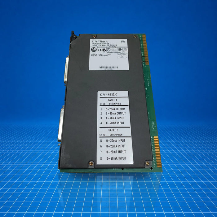 1771-NBSC Allen Bradley industrial automation part - unit detail