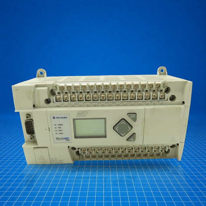 1766-L32AWA Allen Bradley PLC - part number label view