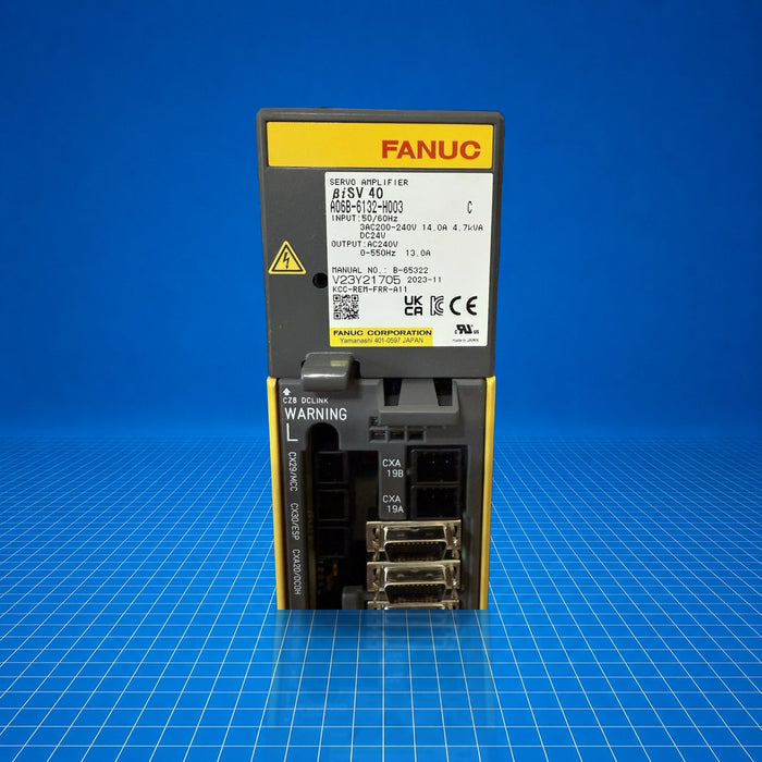 A06B-6132-H003 GE Fanuc industrial automation part - tested surplus unit