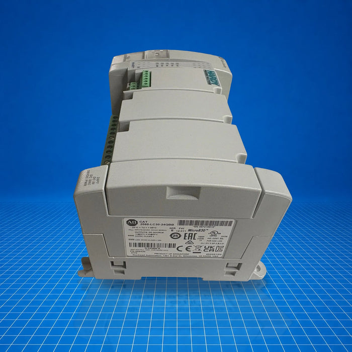 2080-LC30-24QBB Allen Bradley industrial automation part - part number label view