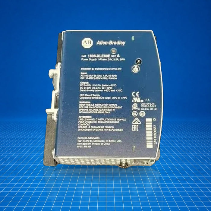 1606-XLE80E Allen Bradley Power Supply - tested surplus unit