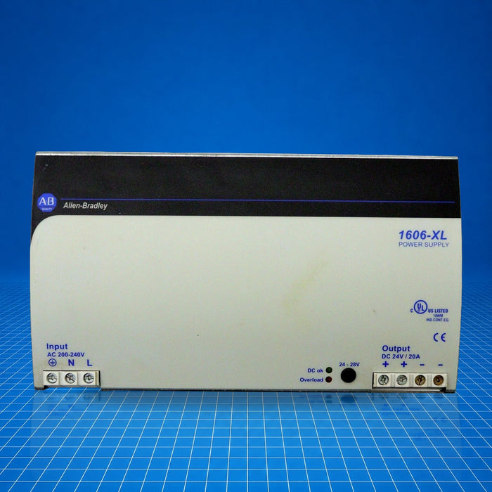 1606-XL480E Allen Bradley industrial automation part - product view
