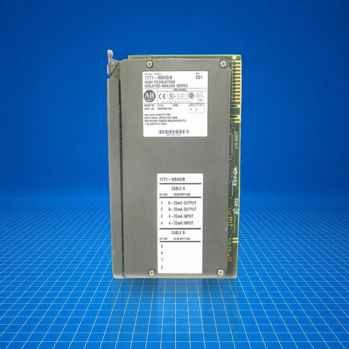 1771-NB4S Allen Bradley industrial automation part - product view