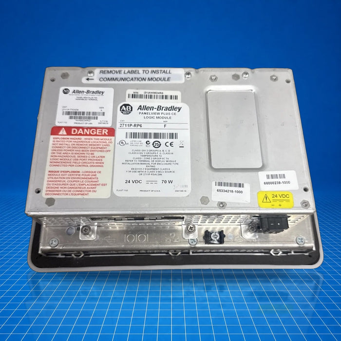 2711P-T7C4D6 Allen Bradley industrial automation part - tested surplus unit